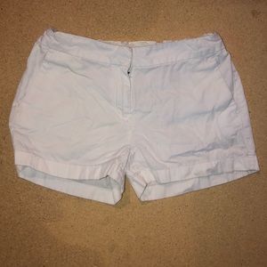 white shorts
